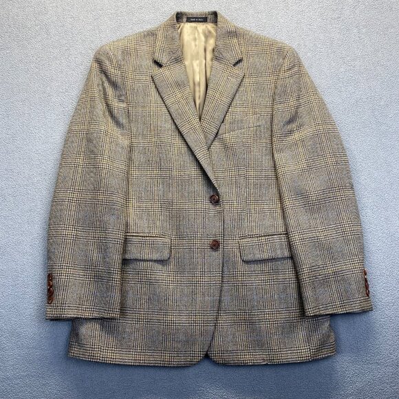 Lauren Ralph Lauren Mens Blazer Jacket Size 40R 100% Wool,Linen,Dry Clean - Picture 14 of 14
